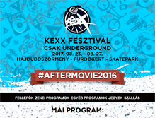 Tablet Screenshot of kexxfeszt.hu